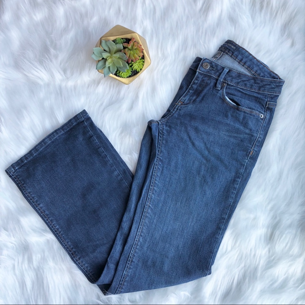 Banana Republic Dark Wash Bootcut Flare Jeans 2 S